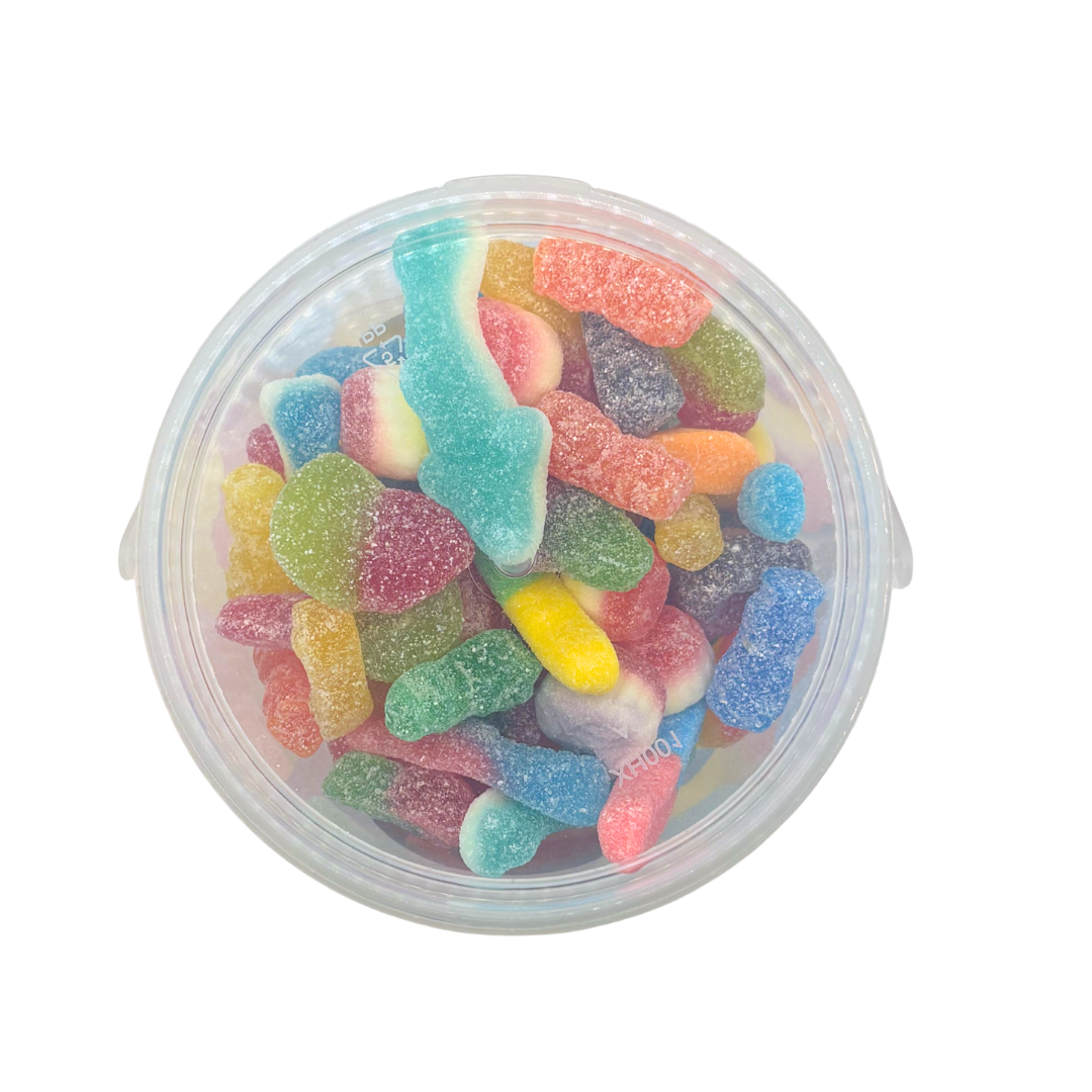 Sour Gummy Mix Bucket 350g
