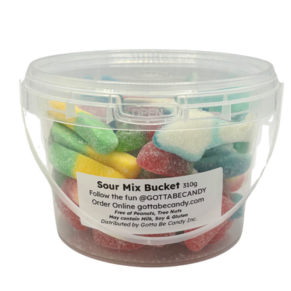 Sour Gummy Mix Bucket 310g