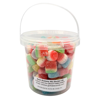 Sour Gummy Mix Bucket 1lb