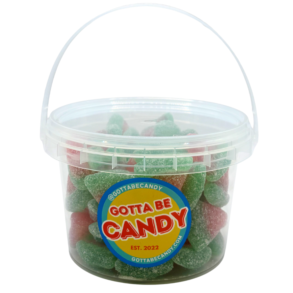 Sour Watermelon Wedges Bucket 400g