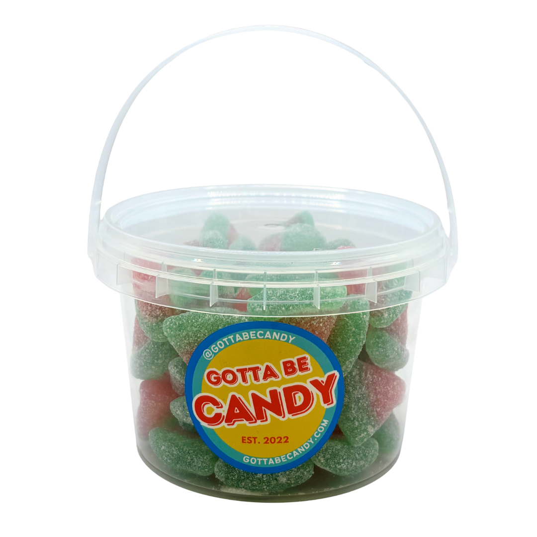 Sour Watermelon Wedges Bucket 400g