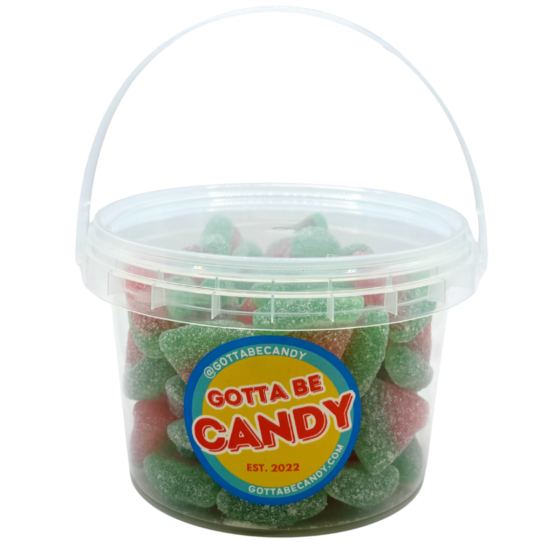 Sour Watermelon Wedges Bucket 400g