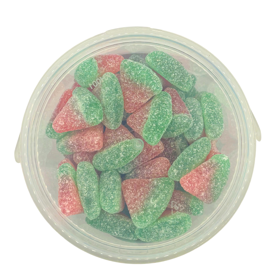 Sour Watermelon Wedges Bucket 400g