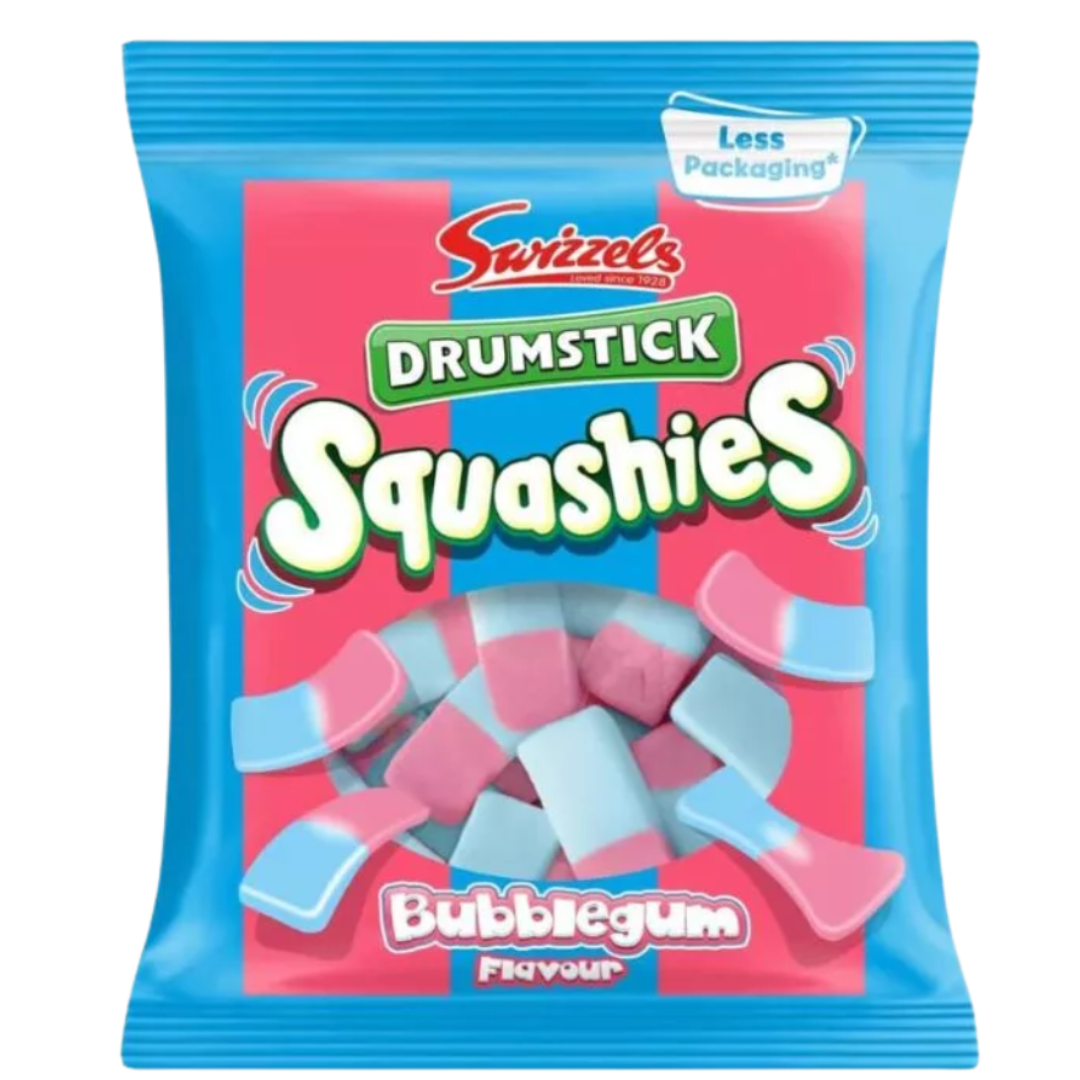 British Swizzels Squashies Bubblegum 120g