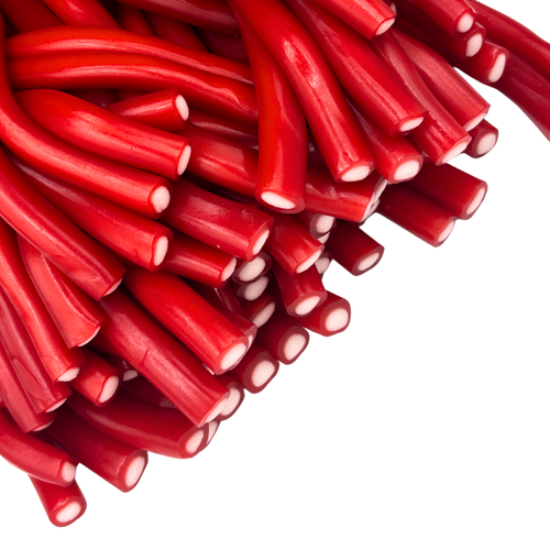 1x Strawberry - Giant Licorice Cable 2ft