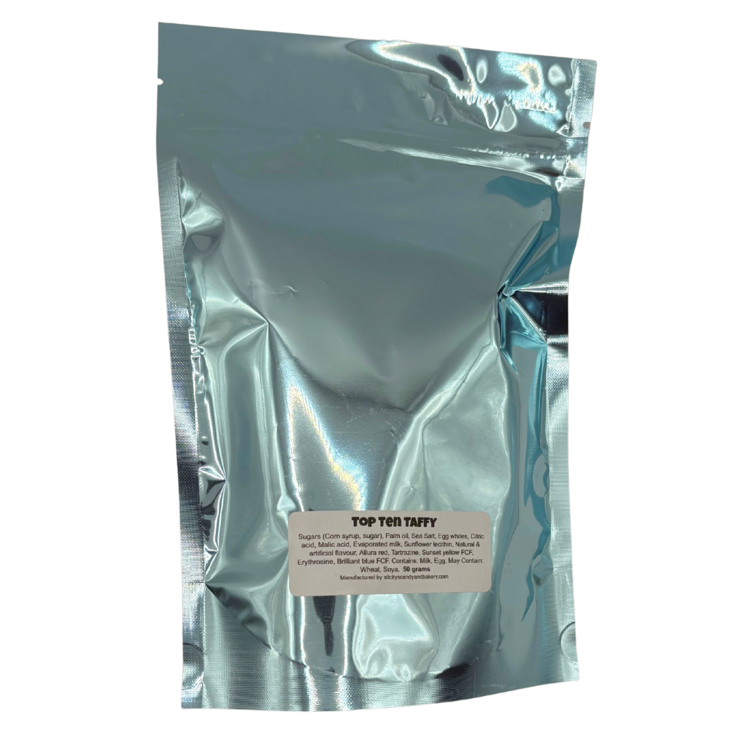 Freeze Dried Top Ten Taffy 50g
