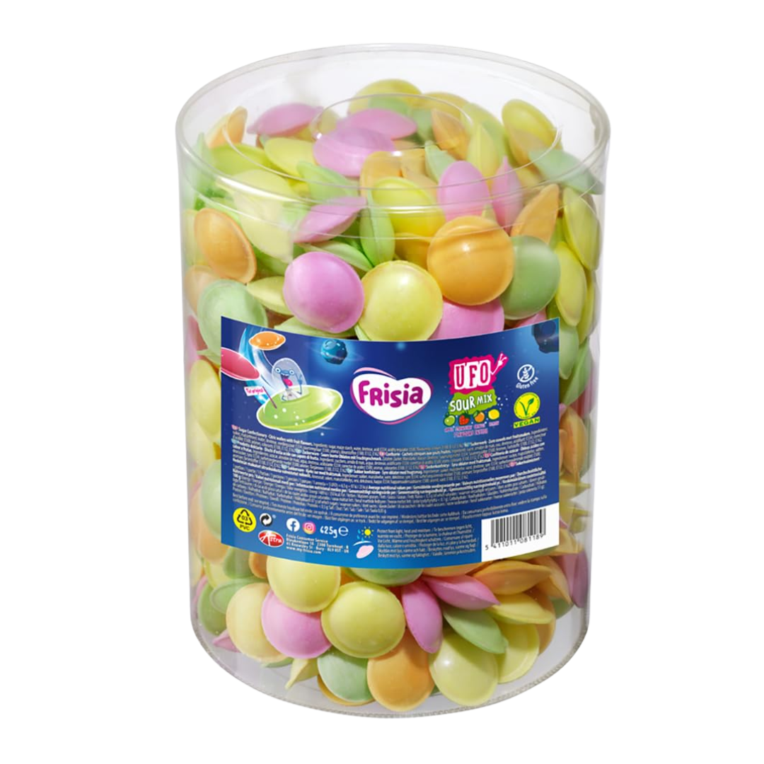British Frisia Flying Saucers Drum 500 pieces Bulk