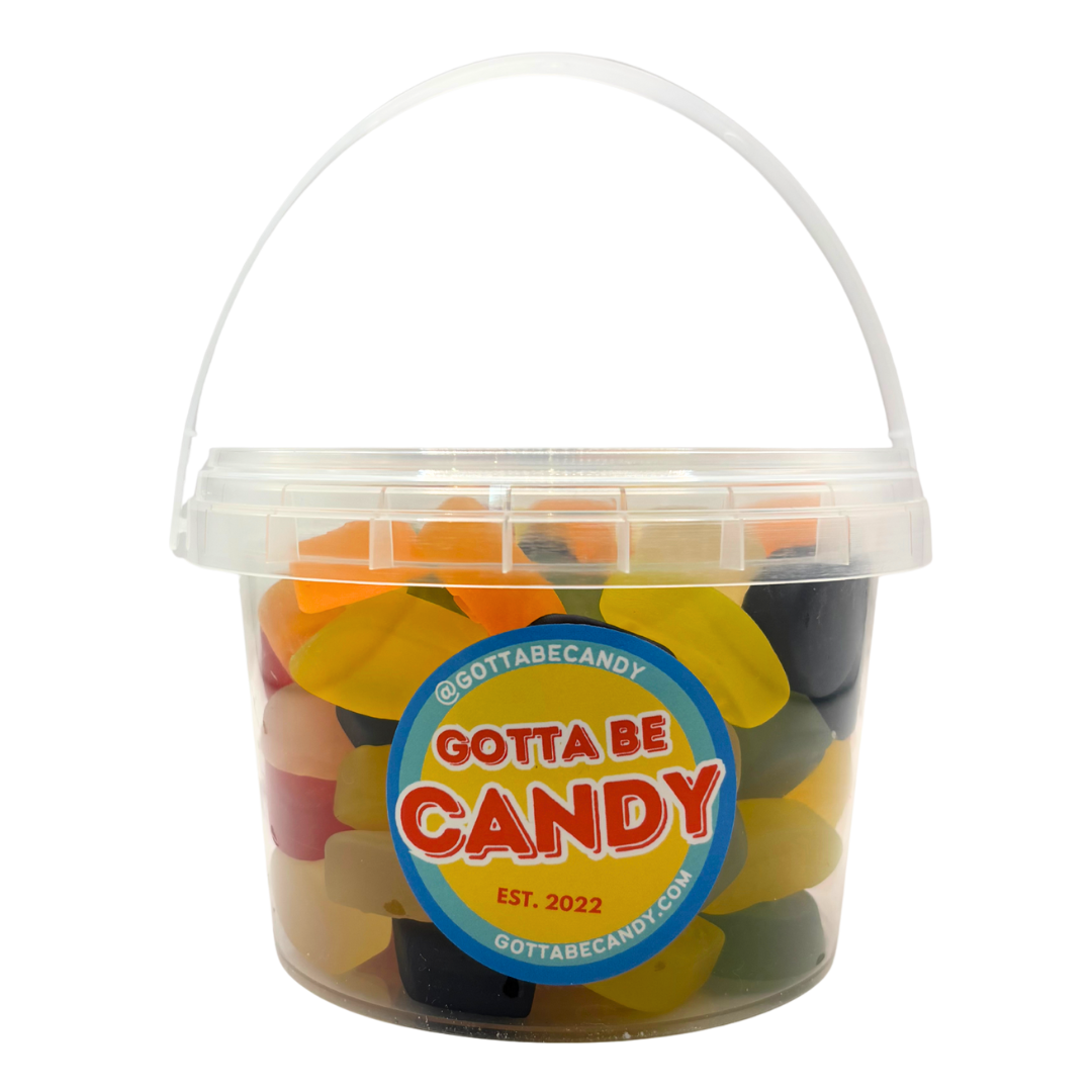 British Kingsway Wine Gums Bucket 420g
