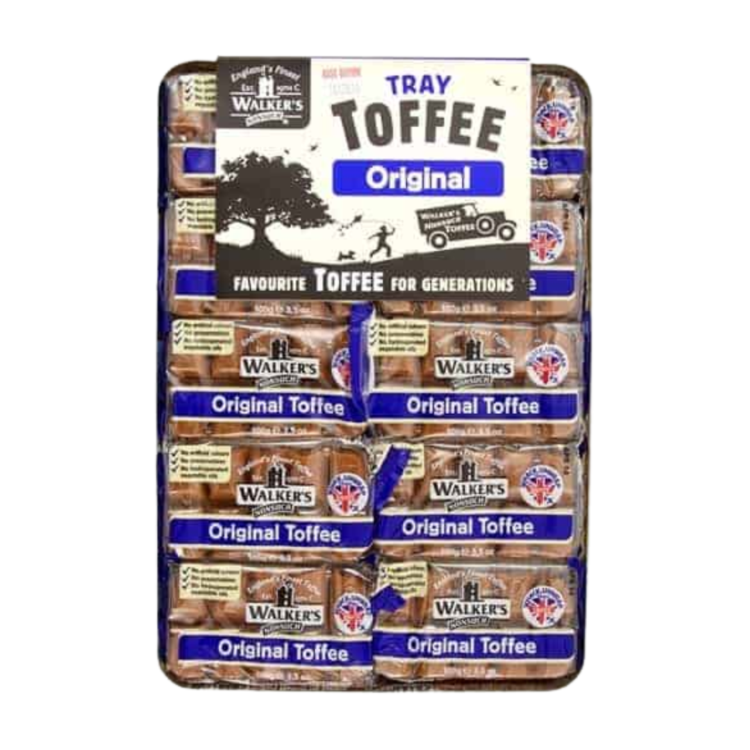 Walkers Original Toffee Tray 10x100g British