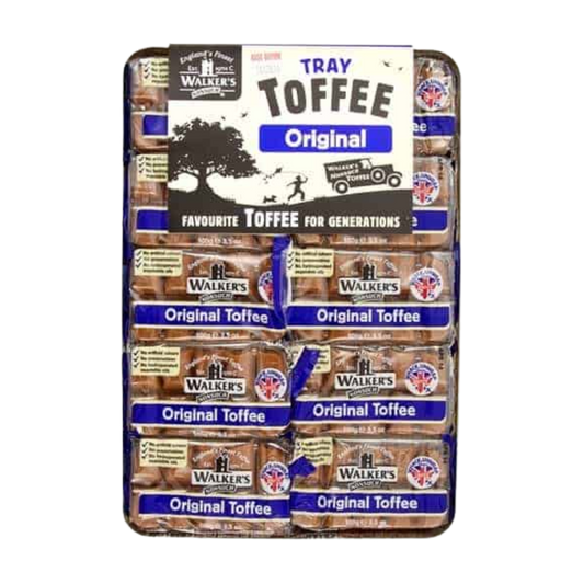 Walkers Original Toffee Tray 10x100g British