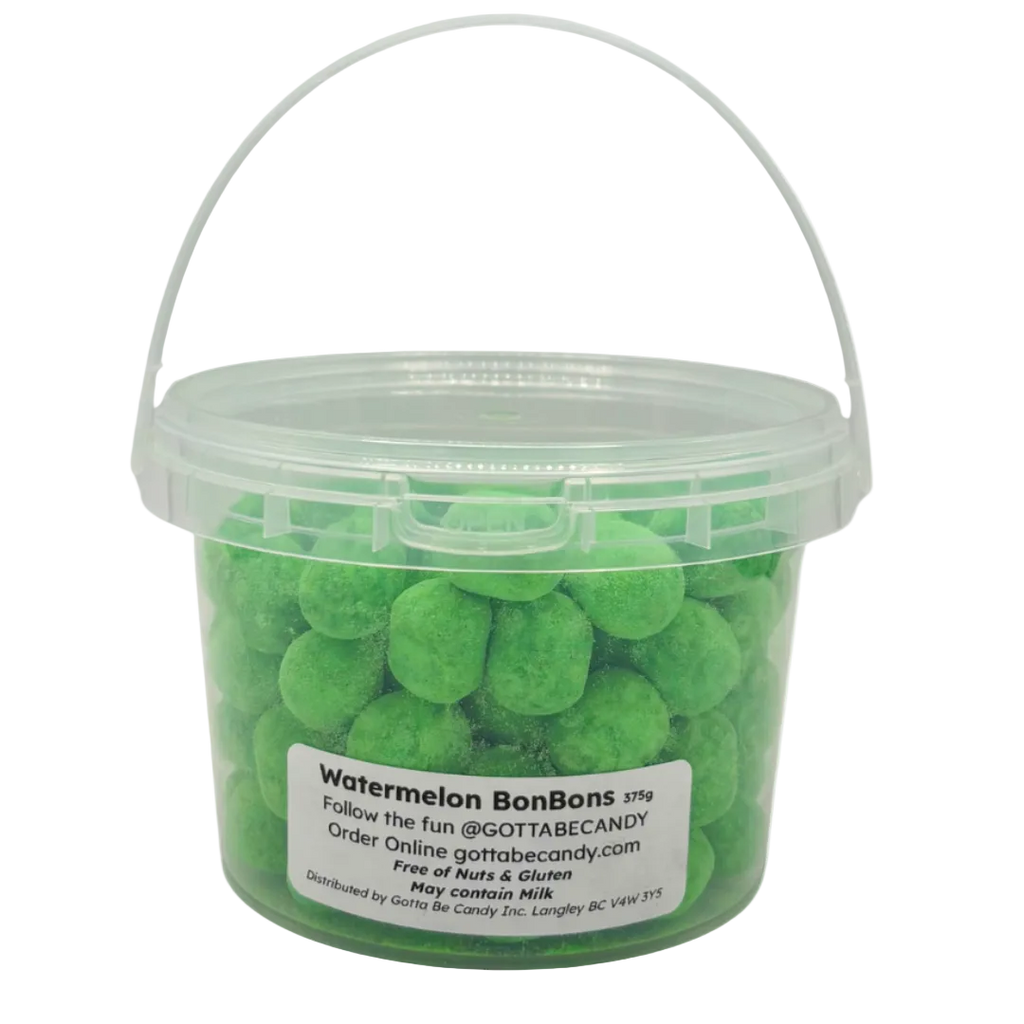 British Watermelon BonBons Bucket 375g