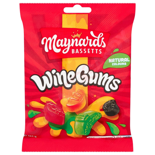 British Maynards Wine Gums 165g