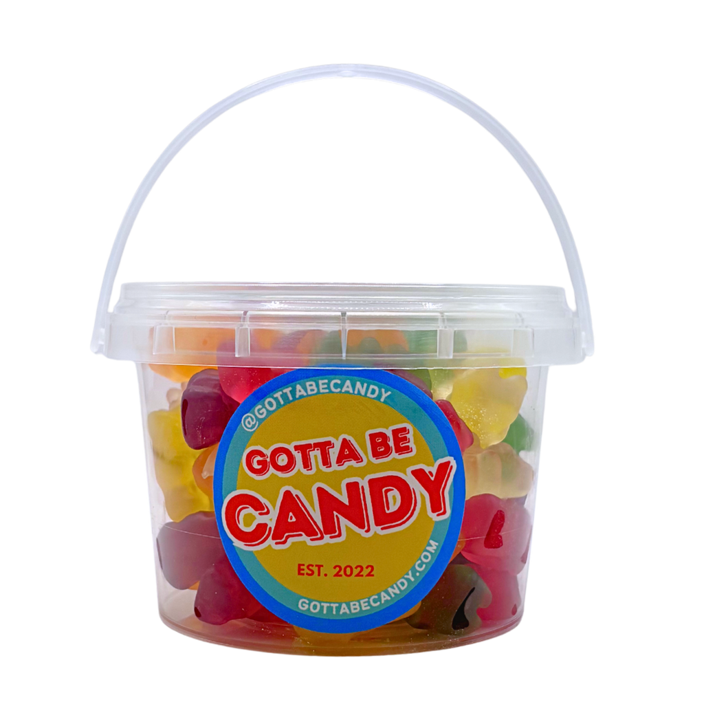 No Sugar Added Gummy Bears Bucket 210g
