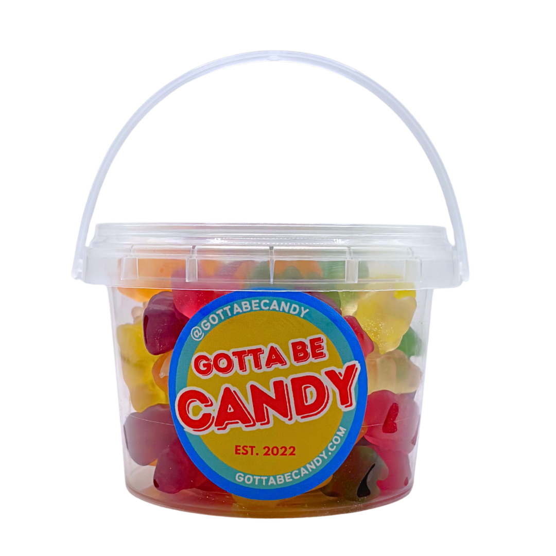 No Sugar Added Gummy Bears Bucket 210g