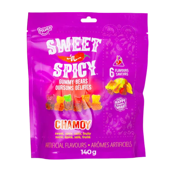 Huer Sweet n' Spicy Gummy Bears 140g