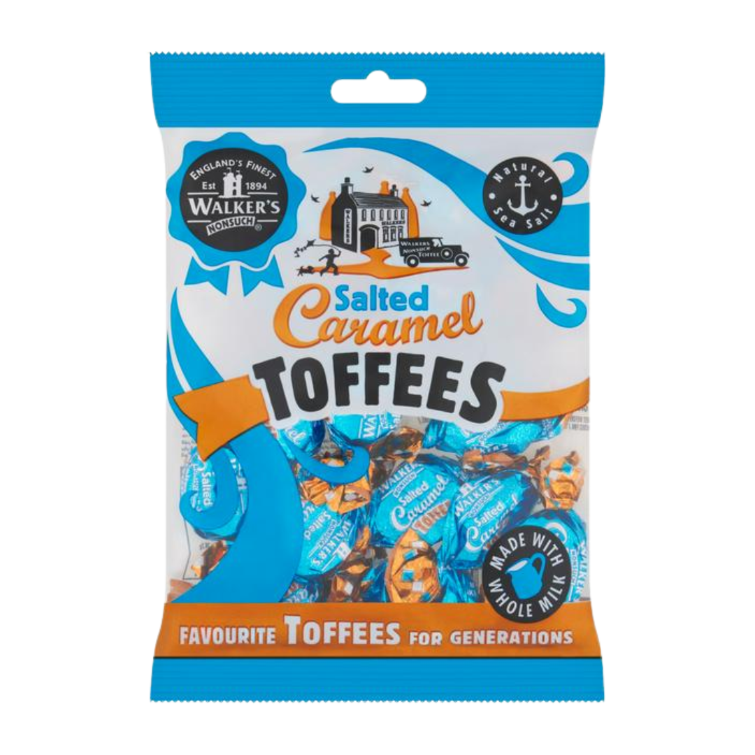 British Walkers Salted Caramel Toffee 150g