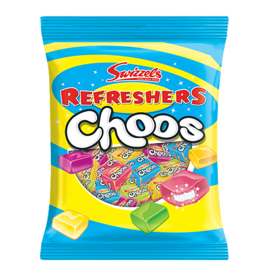 British Swizzels Refreshers Choos 150g