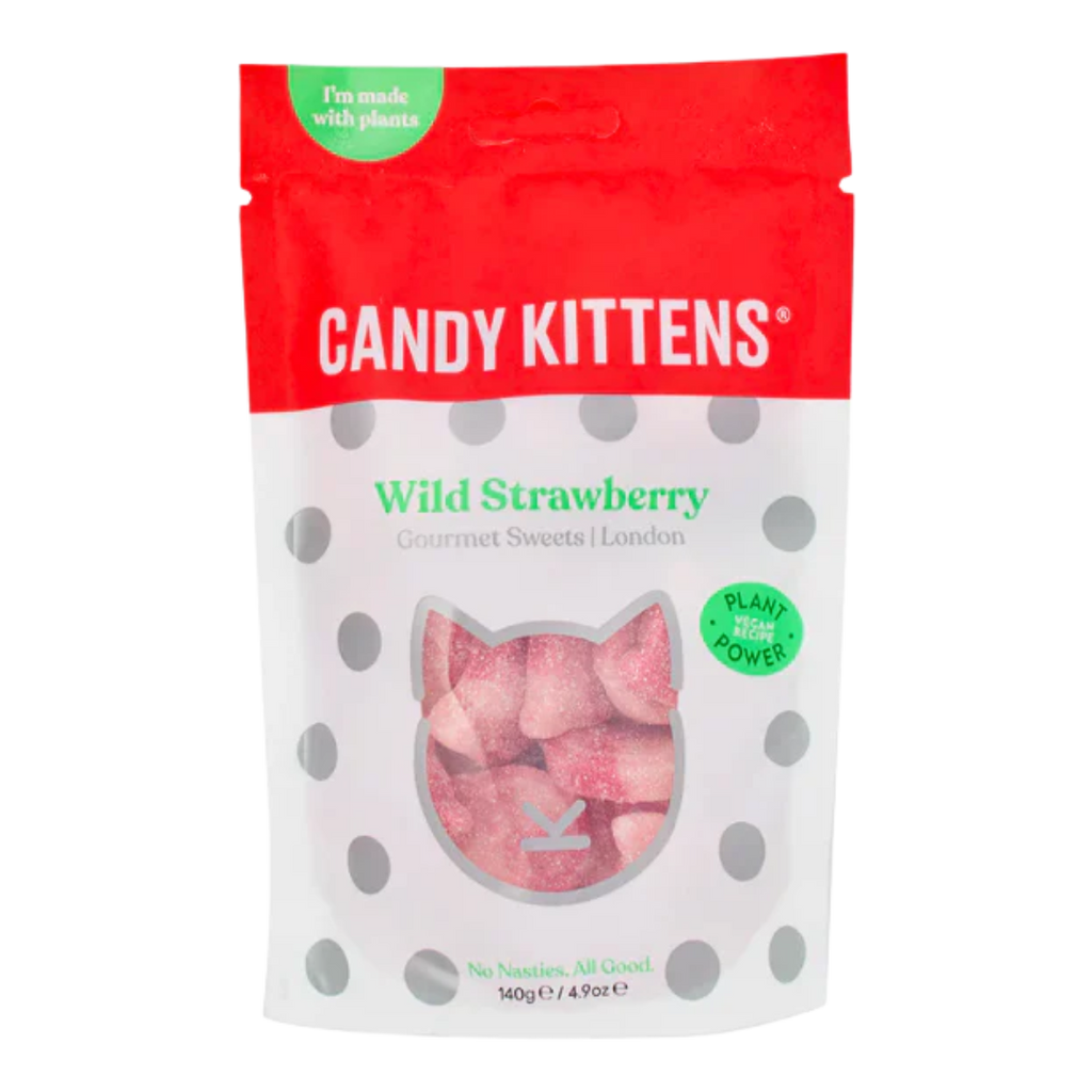 Candy Kittens Wild Strawberry Candy 140g